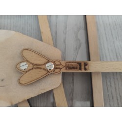 Tapette à Mouche en Cuir Personnalisable